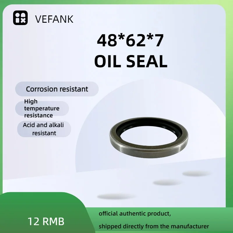 90311-48001 TA Type 48x62x7 Oil Seal (High-Quality NBR) – Suitable for Truck Axle Sealing
90311-48001 TA Type 48x62x7 Oil Seal (High-Quality NBR) – Suitable for Truck Axle Sealing
