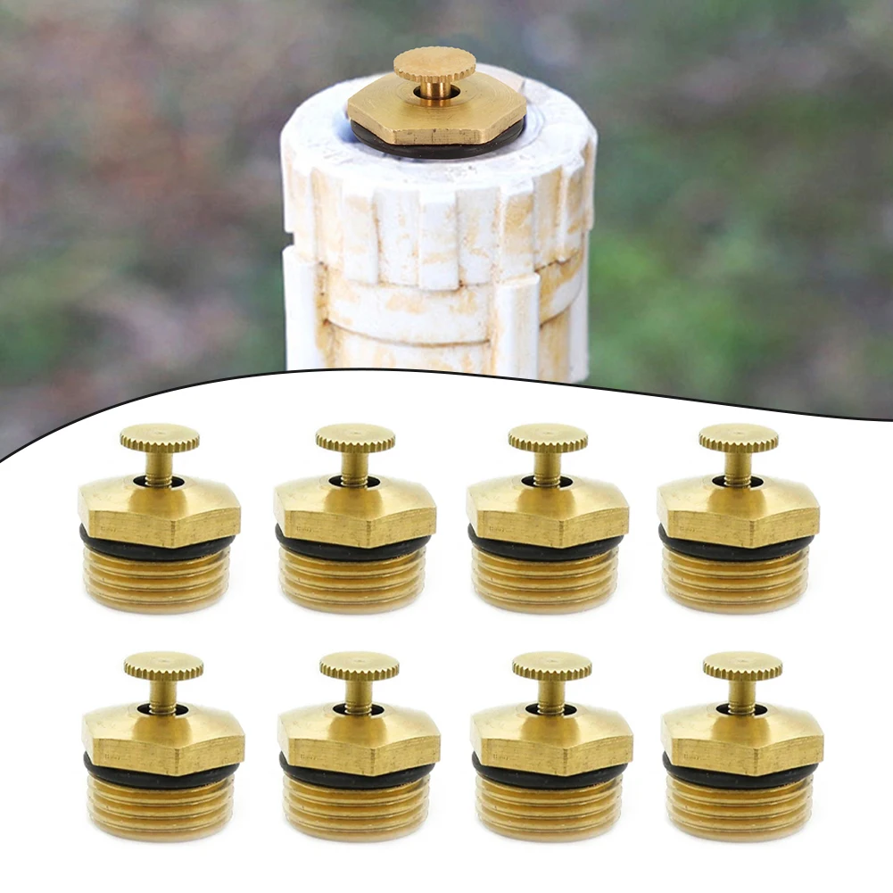 8PCS G1/2 Brass Sprinkler Head Atomizing Nozzle With 360 Degree Adjustable Nozzle Garden Irrigation Parts 1/2" External Thread
8PCS G1/2 Brass Sprinkler Head Atomizing Nozzle With 360 Degree Adjustable Nozzle Garden Irrigation Parts 1/2" External Thread