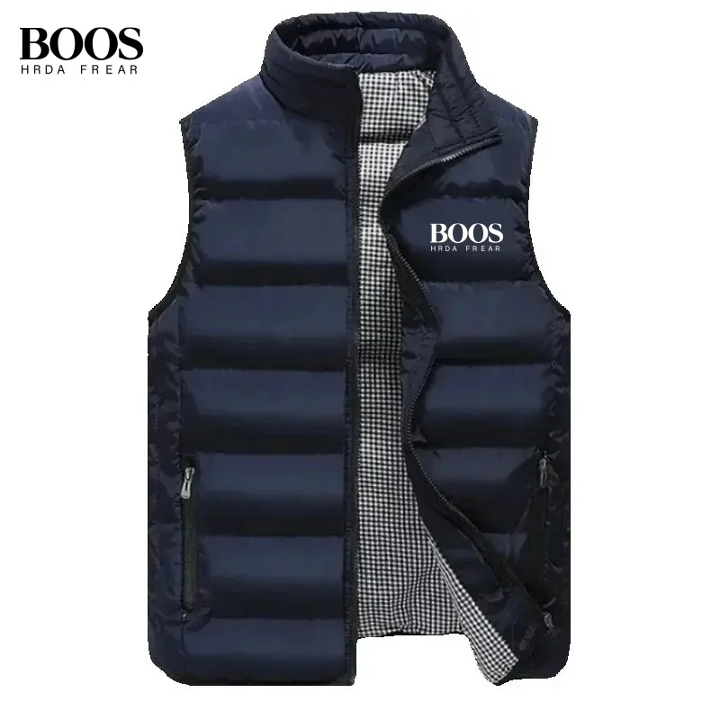 Autumn and Winter Men's High Quality Sleeveless Vest Jacket New Fashionable, Casual, Warm, Versatile Coat Top
Autumn and Winter Men's High Quality Sleeveless Vest Jacket New Fashionable, Casual, Warm, Versatile Coat Top