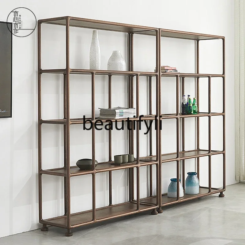 v New Chinese Bogu shelf, black walnut bookshelf, floor-to-ceiling all solid wood shelf display cabinet
v New Chinese Bogu shelf, black walnut bookshelf, floor-to-ceiling all solid wood shelf display cabinet