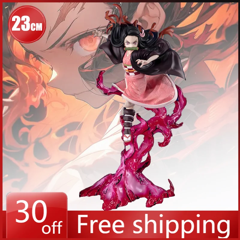 23 см фигурка Demon Slayer: Kimetsu No Yaiba Kamado Nezuko аниме Коллекционная модель ПВХ настольные украшения праздничные подарки детские игрушки
23 см фигурка Demon Slayer: Kimetsu No Yaiba Kamado Nezuko аниме Коллекционная модель ПВХ настольные украшения праздничные подарки детские игрушки