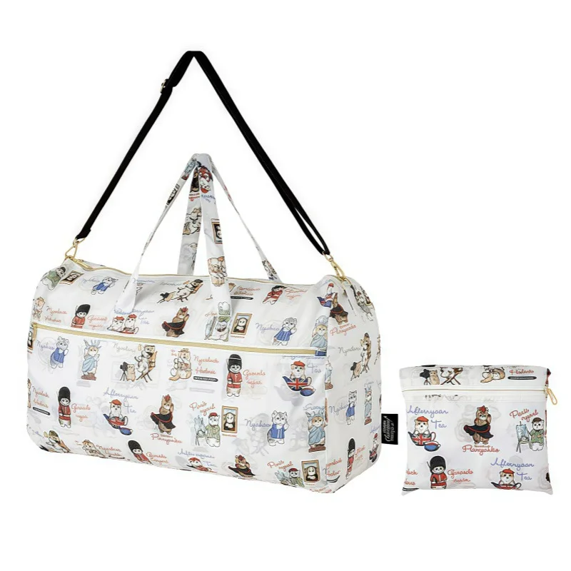 Mofusand Foldable Portable Handheld Travel Duffel Bag Single Shoulder Storage Tote Bag Large Capacity Outdoor Shopping Luggage
Mofusand Foldable Portable Handheld Travel Duffel Bag Single Shoulder Storage Tote Bag Large Capacity Outdoor Shopping Luggage