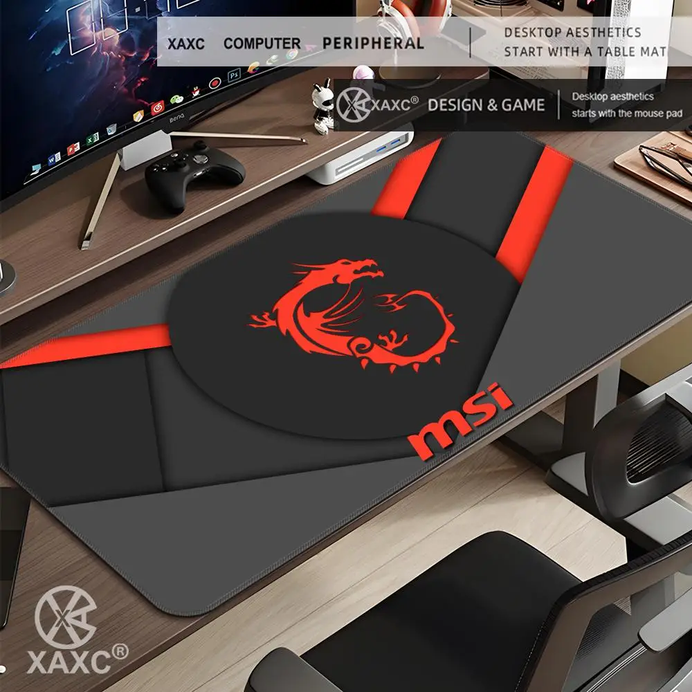 Large MSI R-Redragon Mouse Pad large keyboard mouse desk pad non-slip rubber gaming mouse pad laptop mouse carpet HYBXXC
Large MSI R-Redragon Mouse Pad large keyboard mouse desk pad non-slip rubber gaming mouse pad laptop mouse carpet HYBXXC