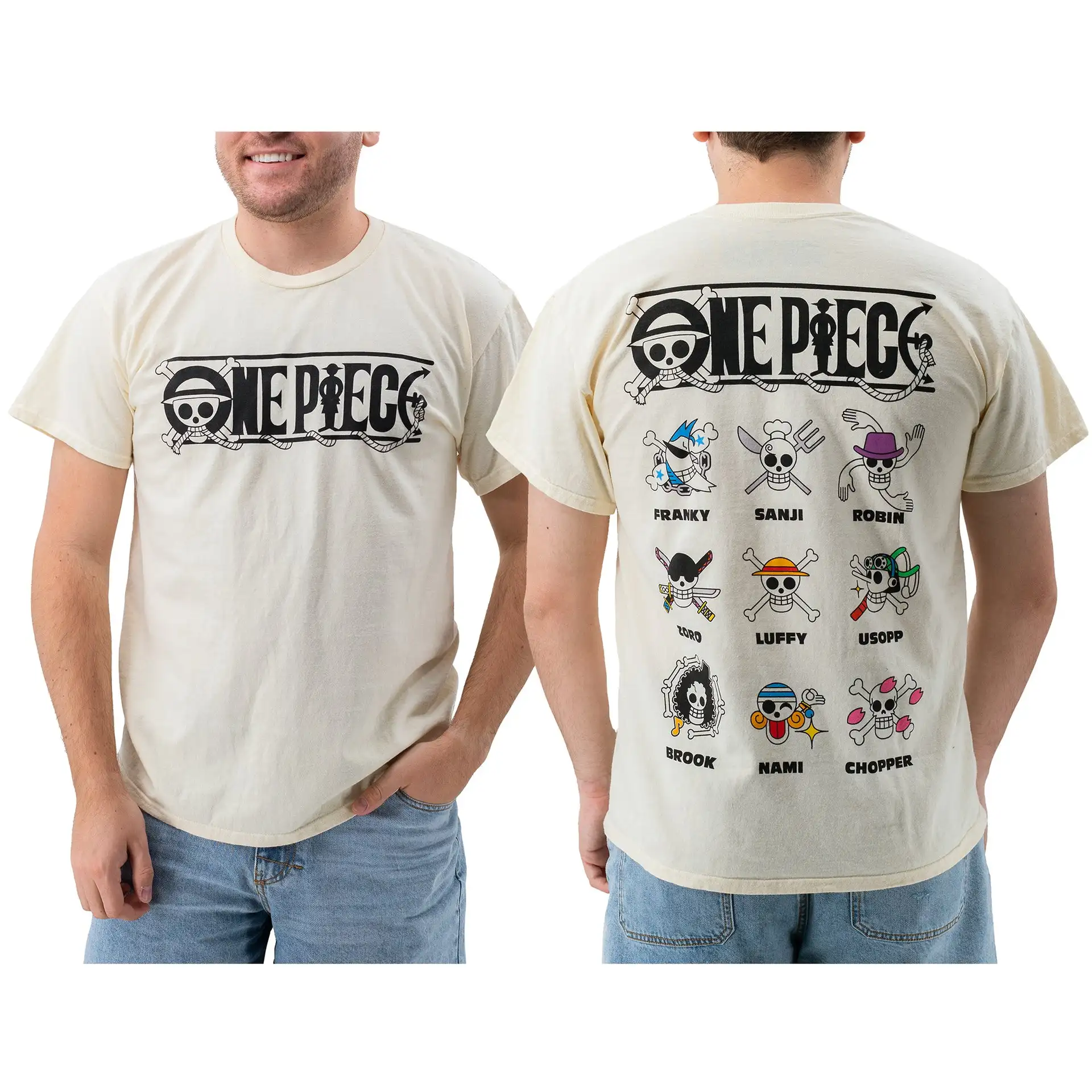 Хлопковая футболка унисекс ONE PIECE для мужчин Baju Lelaki Wanita Perempuan, футболка с рисунком аниме, женский топ с короткими рукавами, японское аниме
Хлопковая футболка унисекс ONE PIECE для мужчин Baju Lelaki Wanita Perempuan, футболка с рисунком аниме, женский топ с короткими рукавами, японское аниме