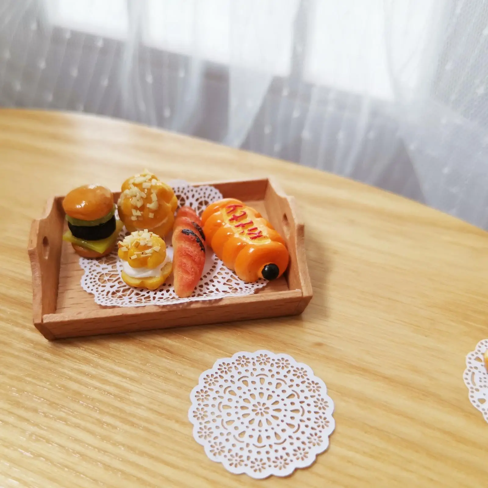 Mini Cake Mat Decoration Multipurpose 1/12 Scale Bread Mat for Dollhouses Pretend Toys Life Scene Props DIY Accessories
Mini Cake Mat Decoration Multipurpose 1/12 Scale Bread Mat for Dollhouses Pretend Toys Life Scene Props DIY Accessories