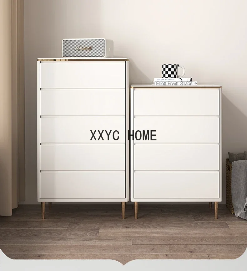 Solid Wood Chest of Drawers Bedroom Storage Cabinet Master Bedroom Simple Modern White Cabinet Living Room
Solid Wood Chest of Drawers Bedroom Storage Cabinet Master Bedroom Simple Modern White Cabinet Living Room