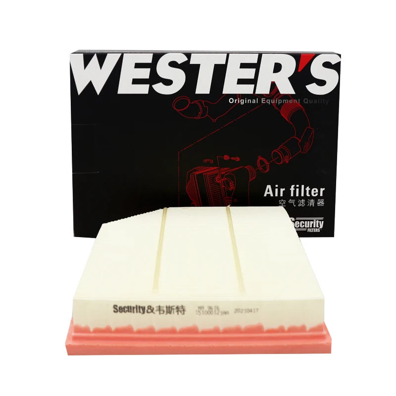 WESTGUARD MA9616 Air Filter For CHERY Tiggo 3 1.5 2019- SQRE4G15C SQRD4G15 COWIN AUTO X3 1.5 1.6 SQRE4G16 151000121AA LX5448
WESTGUARD MA9616 Air Filter For CHERY Tiggo 3 1.5 2019- SQRE4G15C SQRD4G15 COWIN AUTO X3 1.5 1.6 SQRE4G16 151000121AA LX5448