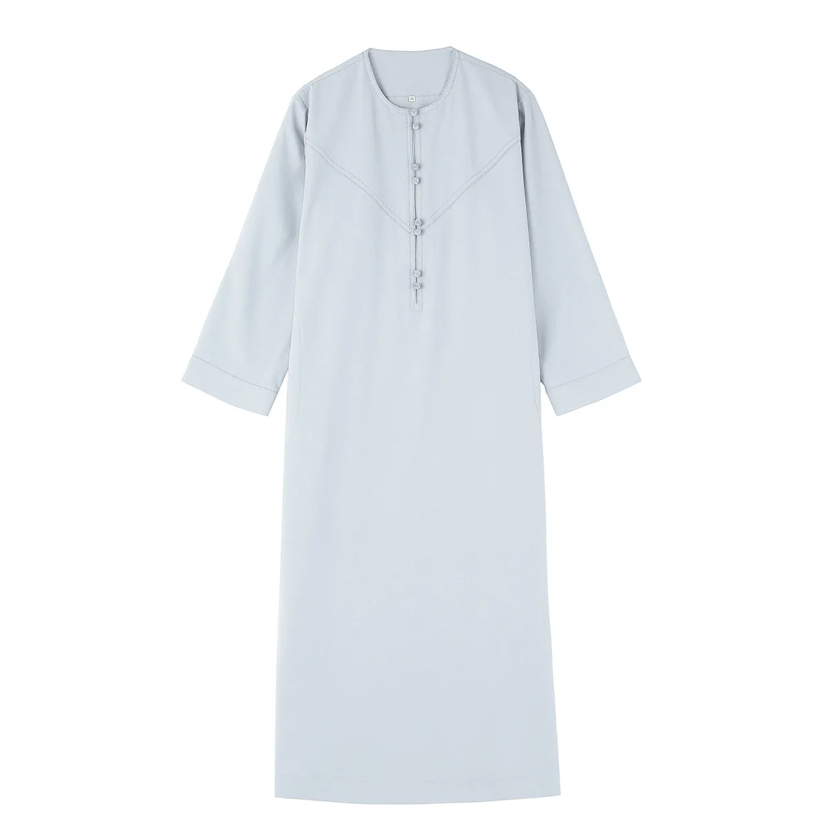 Solid Color Traditional Muslim Thobe for Middle Eastern Arab Boys Southeast Asian Style Long Kaftan Robe with Buttons for Kids
Solid Color Traditional Muslim Thobe for Middle Eastern Arab Boys Southeast Asian Style Long Kaftan Robe with Buttons for Kids