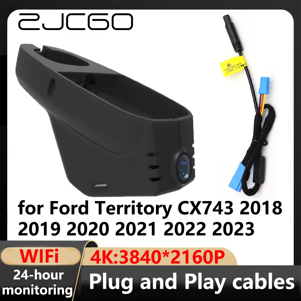 ZJCGO 4K Wifi 3840*2160 Car DVR Dash Cam Camera Video Recorder for Ford Territory CX743 2018 2019 2020 2021 2022 2023
ZJCGO 4K Wifi 3840*2160 Car DVR Dash Cam Camera Video Recorder for Ford Territory CX743 2018 2019 2020 2021 2022 2023