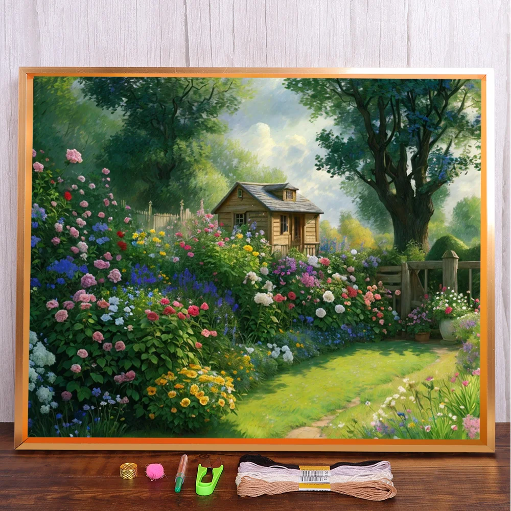 Landscape Waterfall House Cross Stitch Patterns Diy Embroidery Craft Handicraft Handiwork Hobby Promotions Home Decor Magic
Landscape Waterfall House Cross Stitch Patterns Diy Embroidery Craft Handicraft Handiwork Hobby Promotions Home Decor Magic
