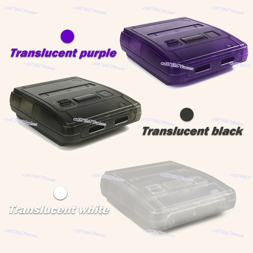 New SFC Game Console Shell SFC Host Replacement Shell, High-quality SFC Translucent Shell in Stock 
New SFC Game Console Shell SFC Host Replacement Shell, High-quality SFC Translucent Shell in Stock