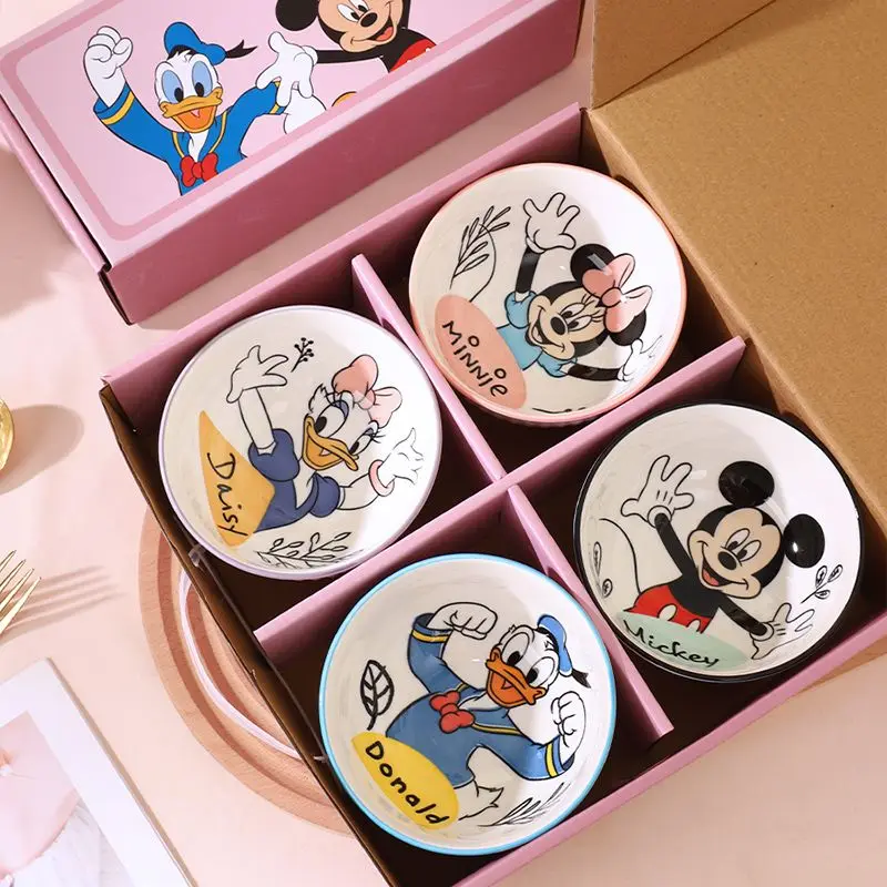 MINISO Kawaii Anime Creative Ceramic Rice Bowl Good Looking Cute Cartoon Mickey Plate Tableware Home Lovely Gifts for Girls
MINISO Kawaii Anime Creative Ceramic Rice Bowl Good Looking Cute Cartoon Mickey Plate Tableware Home Lovely Gifts for Girls