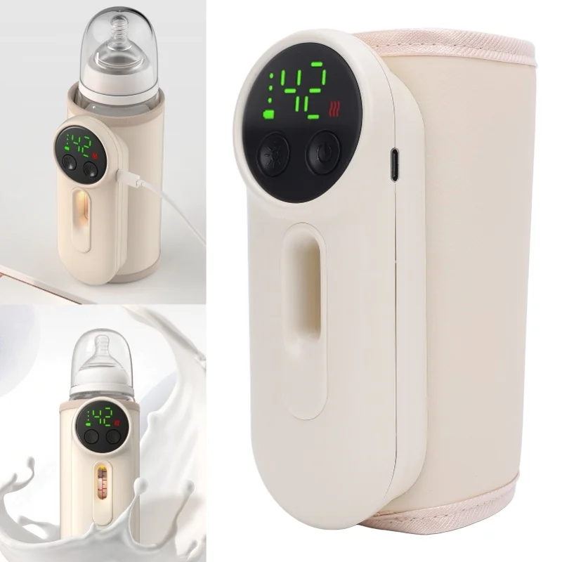 Milk Bottle Warmer Fast Long Lasting Heating 8000mah Rechargeable Temperature Display Accurate Temperature Control
Milk Bottle Warmer Fast Long Lasting Heating 8000mah Rechargeable Temperature Display Accurate Temperature Control