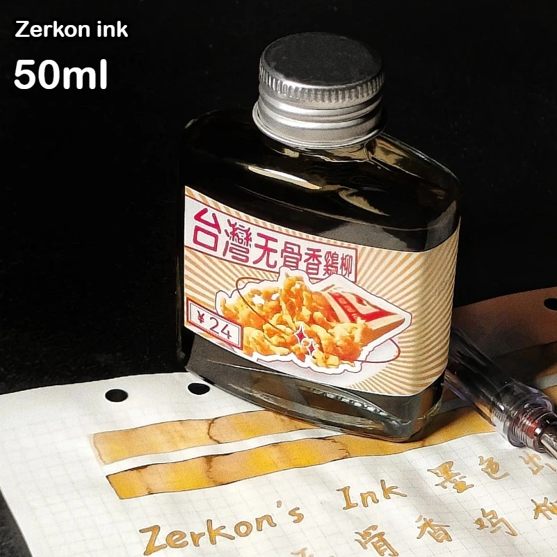 Zerkon Ink 50ml 59 Colors Sheen Fountain Pen Ink Gradient Color Dip Pen Ink for JINHAO Majohn School Supplies Stationery
Zerkon Ink 50ml 59 Colors Sheen Fountain Pen Ink Gradient Color Dip Pen Ink for JINHAO Majohn School Supplies Stationery