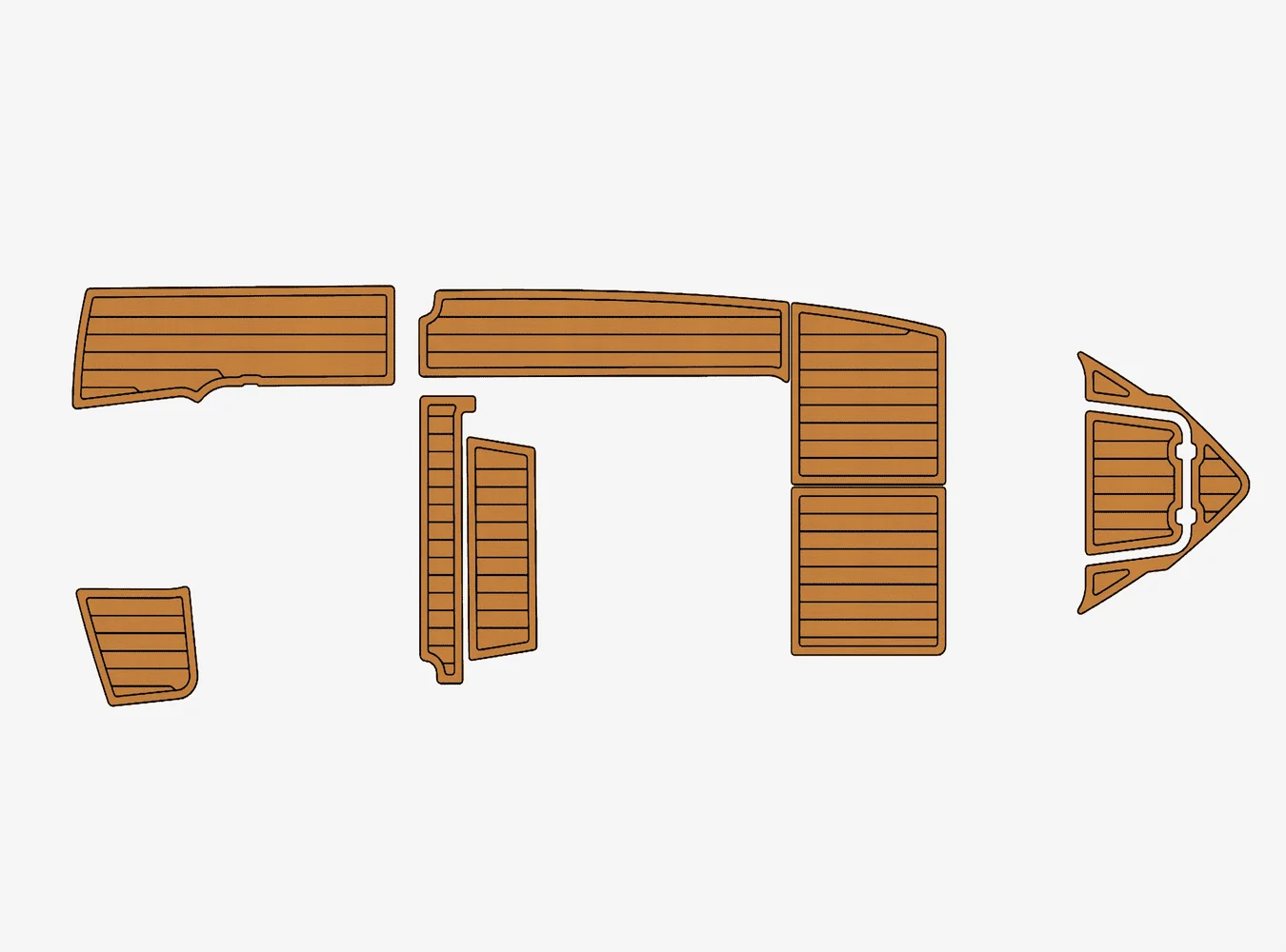 2002 Quicksilver 500 Commander 1/4" 6mm EVA foam Non-Slip PVC Teak Decking marine Mat seadek gatorstep carpet Marine Floor
2002 Quicksilver 500 Commander 1/4" 6mm EVA foam Non-Slip PVC Teak Decking marine Mat seadek gatorstep carpet Marine Floor