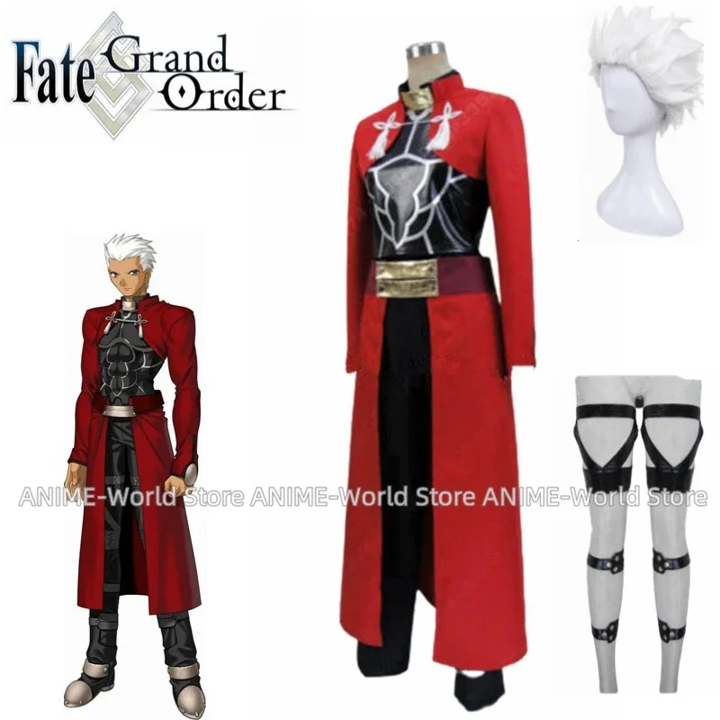 New Anime Fate Stay Night Archer Emiya Cosplay Costume Outfit Suits Wig Halloween Adult Costumes for Women/Men Custom Any Size
New Anime Fate Stay Night Archer Emiya Cosplay Costume Outfit Suits Wig Halloween Adult Costumes for Women/Men Custom Any Size