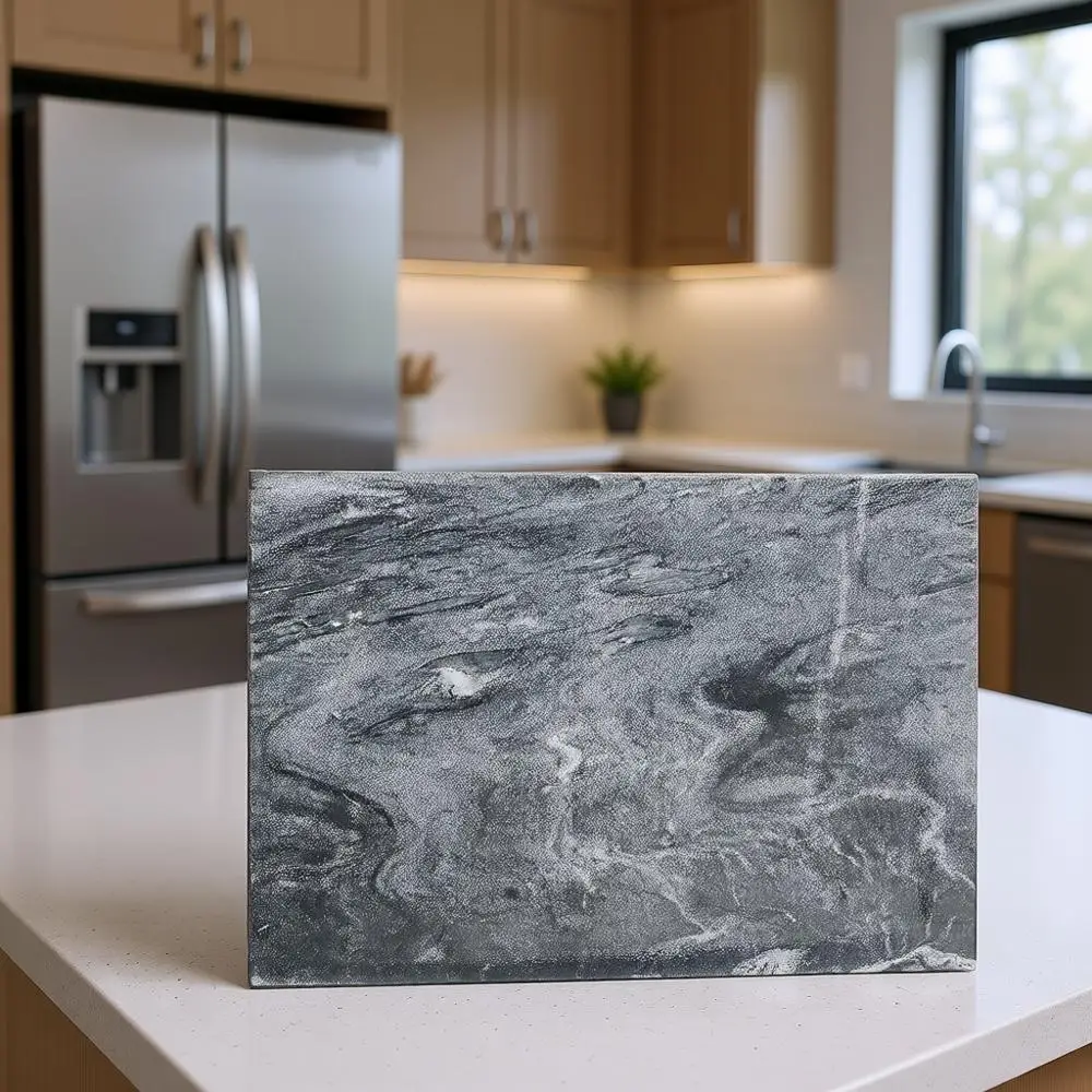 Black Marble Stone Cutting Board - 16x12x0.6 Inches, Non-Slip, Scratch-Resistant, Serving & Chopping Surface
Black Marble Stone Cutting Board - 16x12x0.6 Inches, Non-Slip, Scratch-Resistant, Serving & Chopping Surface