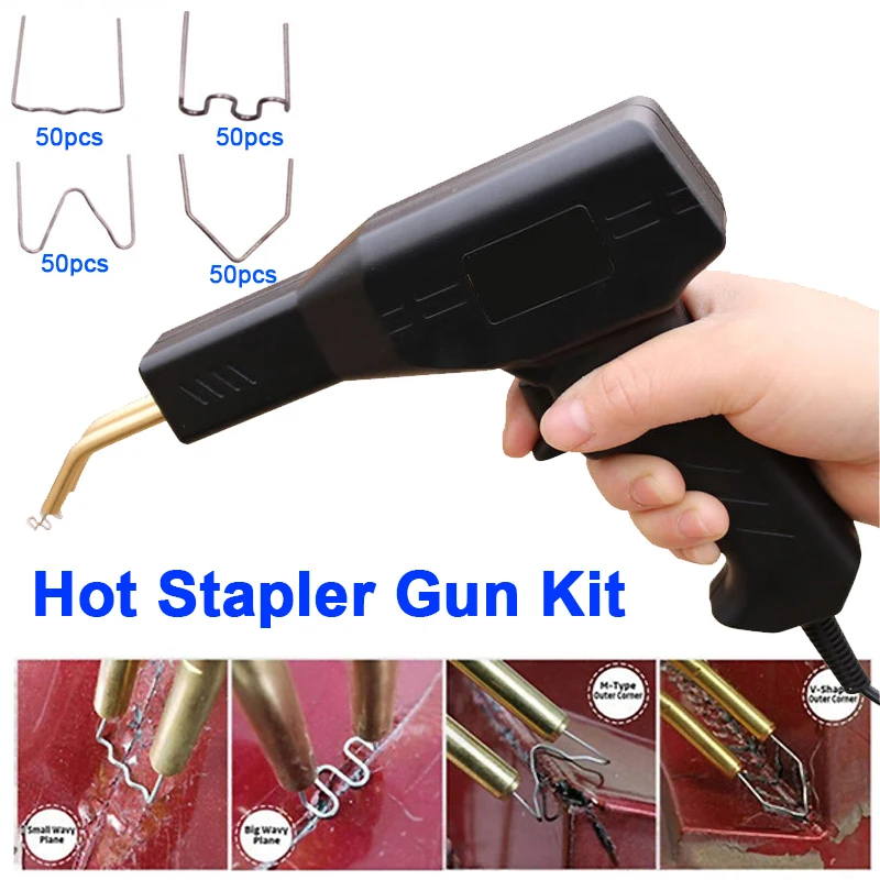 50W Car Welding Machine Plastic Welders Tools Hot Staplers Machine Staple Repairing Machine Car Bumper Stapler Welding Tool
50W Car Welding Machine Plastic Welders Tools Hot Staplers Machine Staple Repairing Machine Car Bumper Stapler Welding Tool