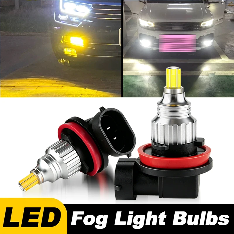 2Pcs LED Front Fog Light Bulbs Canbus Car Lamp White YELLOW For VW Tiguan MK2 2 2016 2017 2018 2019 2020 2021 Auto Accessories
2Pcs LED Front Fog Light Bulbs Canbus Car Lamp White YELLOW For VW Tiguan MK2 2 2016 2017 2018 2019 2020 2021 Auto Accessories