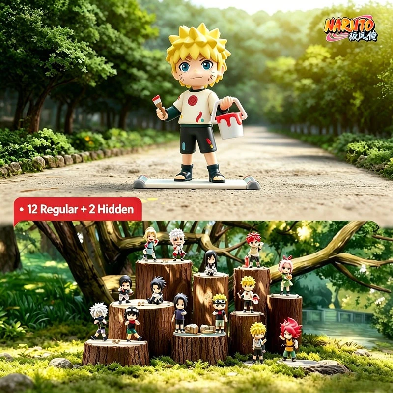 12pcs/set Naruto Anime Blind Box Toys Uzumaki Naruto Kakashi Sasuke Cute Model Doll Collection Gifts Complete Display Box
12pcs/set Naruto Anime Blind Box Toys Uzumaki Naruto Kakashi Sasuke Cute Model Doll Collection Gifts Complete Display Box