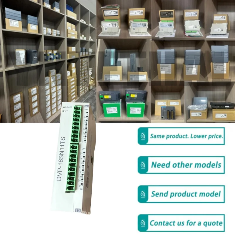 Оригинальный программируемый контроллер DVP16SN11TS
Оригинальный программируемый контроллер DVP16SN11TS