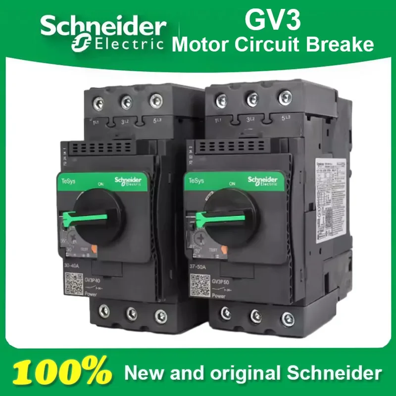 Schneider Motor Circuit Breaker GV3P40 GV3P50 GV3P65 GV3P73 GV3P80 Original Product
Schneider Motor Circuit Breaker GV3P40 GV3P50 GV3P65 GV3P73 GV3P80 Original Product
