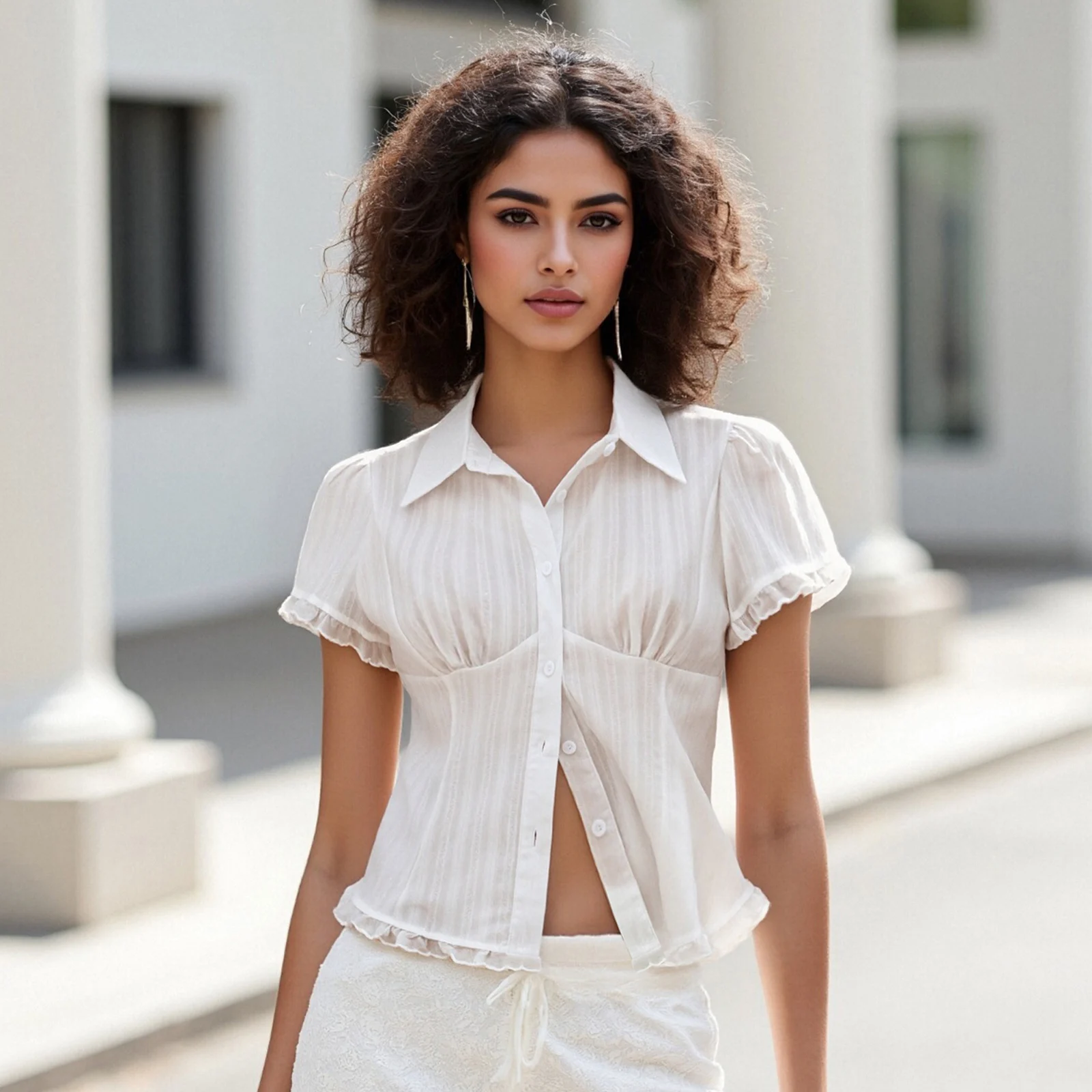 Women Plaid Shirt,Short Sleeve Lapel Button Down Lace Patchwork Summer Tops Pregnant Lady Blouse Casual Outfits
Women Plaid Shirt,Short Sleeve Lapel Button Down Lace Patchwork Summer Tops Pregnant Lady Blouse Casual Outfits