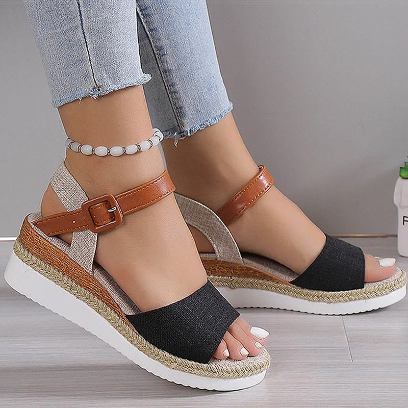 Women's Sandals High Heels Wedges Shoes for Woman Lightweight Heels Sandals Wedge Heel Shoes Summer Women Sandals Platform Shoes
Women's Sandals High Heels Wedges Shoes for Woman Lightweight Heels Sandals Wedge Heel Shoes Summer Women Sandals Platform Shoes