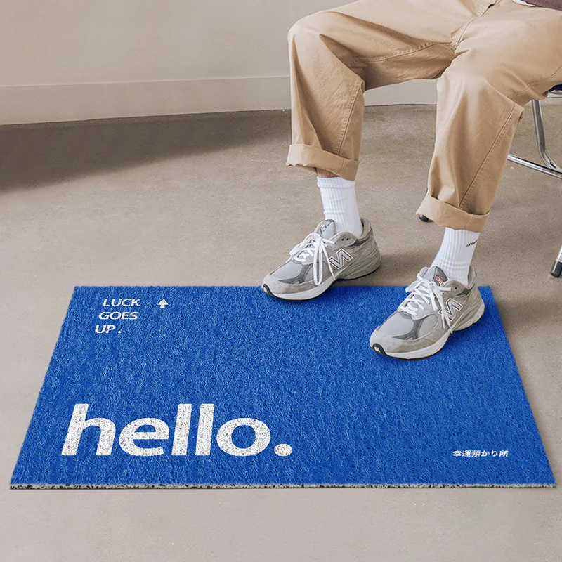 Porch Creative Design Door Mat Carpet PVC Anti-slip Silk Loop Can Be Cut Custom Home Carpet Small Size Entrance Door
Porch Creative Design Door Mat Carpet PVC Anti-slip Silk Loop Can Be Cut Custom Home Carpet Small Size Entrance Door