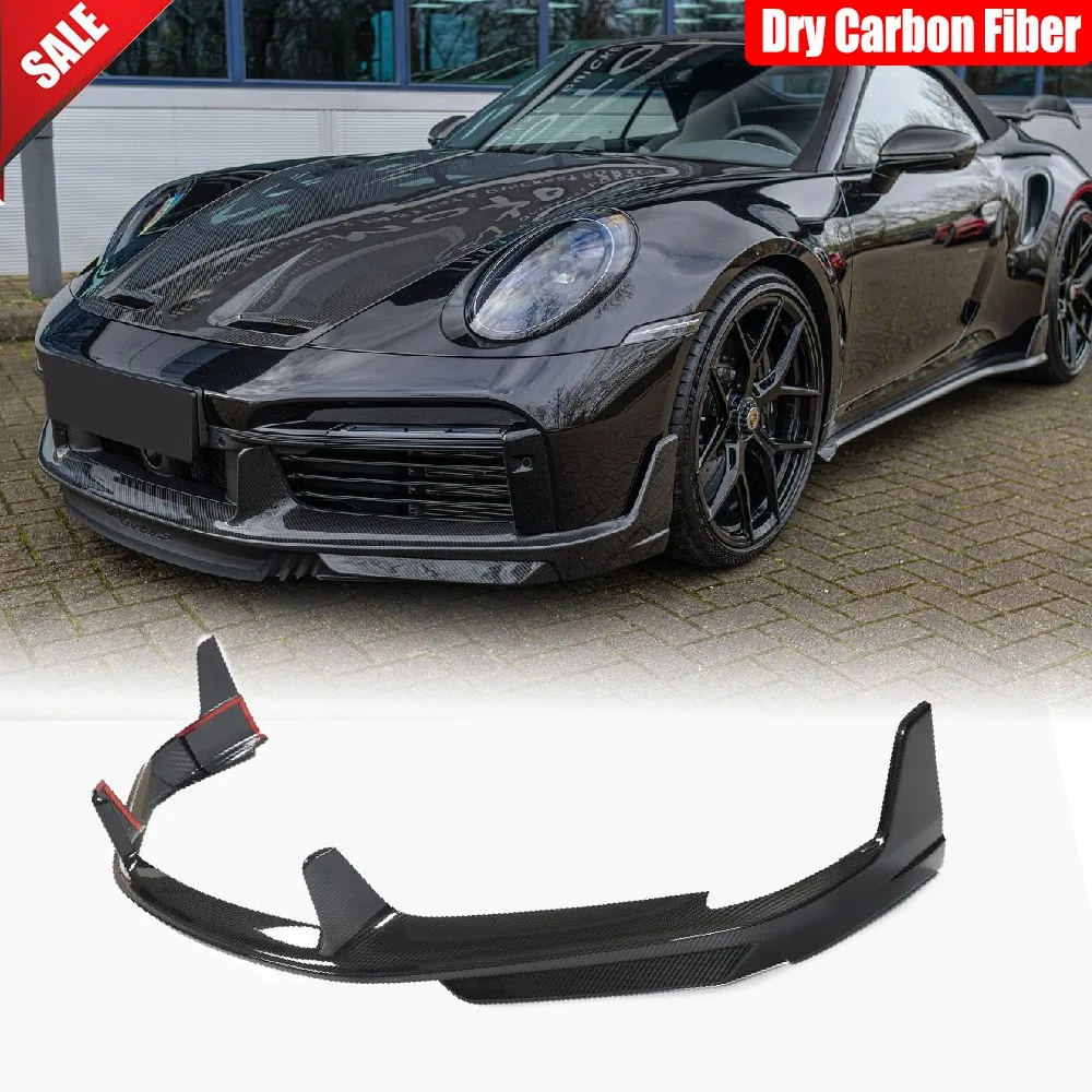 For Porsche 911 992 Turbo S 2019-2023 Dry Carbon Fiber Front Bumper Lip Splitter Spoiler Body Kits Car Accessories
For Porsche 911 992 Turbo S 2019-2023 Dry Carbon Fiber Front Bumper Lip Splitter Spoiler Body Kits Car Accessories