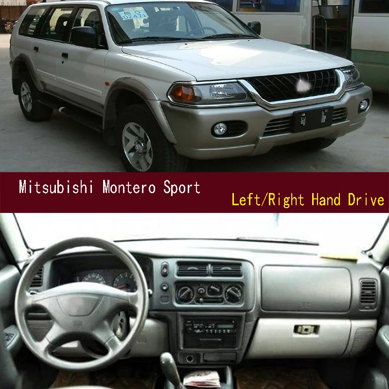 For 2000-2005 Mitsubishi Montero Sport LS Dashmat Dashboard Cover Instrument Panel Sunscreen Pad Ornaments
For 2000-2005 Mitsubishi Montero Sport LS Dashmat Dashboard Cover Instrument Panel Sunscreen Pad Ornaments