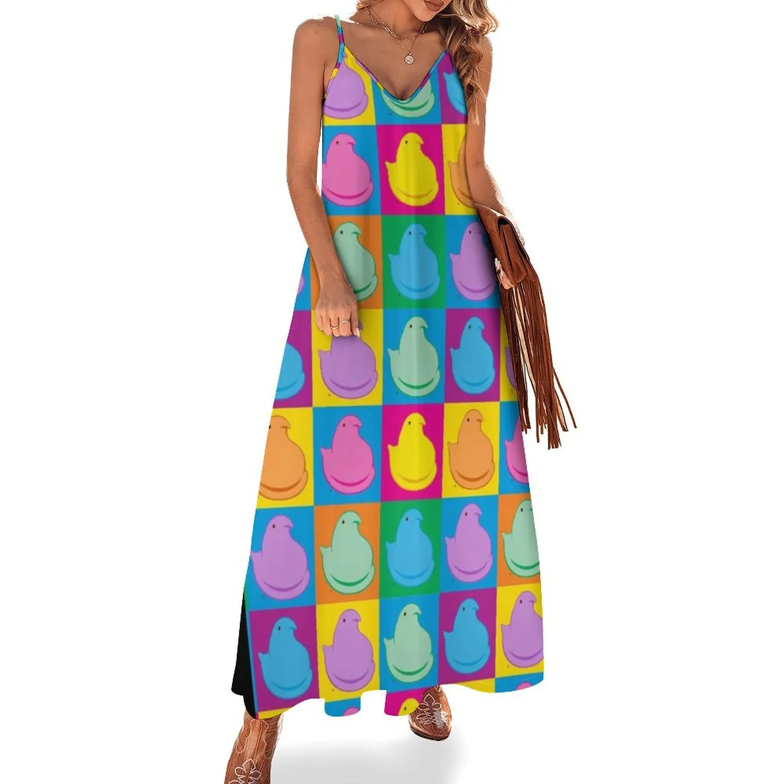 Peeps Sleeveless Long Dress elegant chic wedding evening dresses luxury dress elegant dress women
Peeps Sleeveless Long Dress elegant chic wedding evening dresses luxury dress elegant dress women