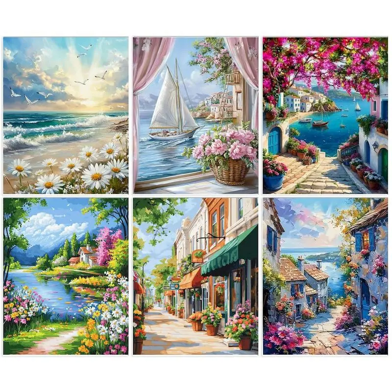 GATYZTORY Paint By Numbers Beautiful Scenery Acrylic Pigment Framed Painting By Number Kits On Canvas Diy Gift Home Decoration
GATYZTORY Paint By Numbers Beautiful Scenery Acrylic Pigment Framed Painting By Number Kits On Canvas Diy Gift Home Decoration