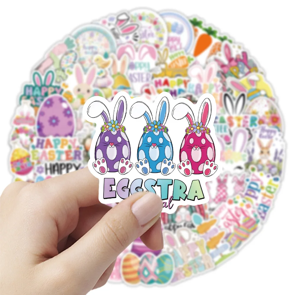 10/50 шт. Новые пасхальные граффити-наклейки: милые кролики, пасхальные яйца, мультяшные праздничные стикеры для декора чемоданов, телефонов, гитар, классические детские игрушки
10/50 шт. Новые пасхальные граффити-наклейки: милые кролики, пасхальные яйца, мультяшные праздничные стикеры для декора чемоданов, телефонов, гитар, классические детские игрушки