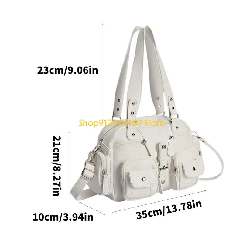 G5AE Modern Armpit Bags Inspired Motorcycle Shoulder Bag with Practical Multi Pockets
G5AE Modern Armpit Bags Inspired Motorcycle Shoulder Bag with Practical Multi Pockets