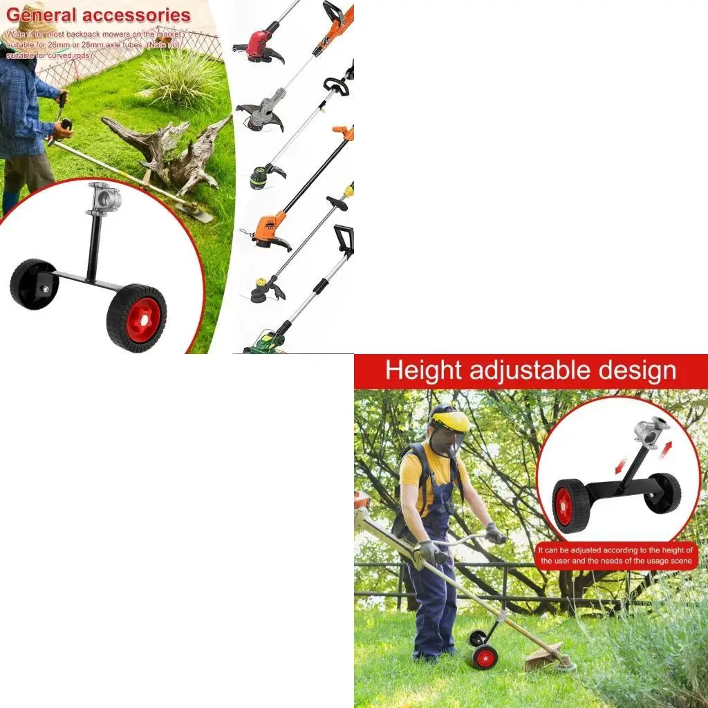 P82E Adjustable String Trimmer Support Wheel Attachment 28mm(1.1 inch)-26mm(1inch)
P82E Adjustable String Trimmer Support Wheel Attachment 28mm(1.1 inch)-26mm(1inch)