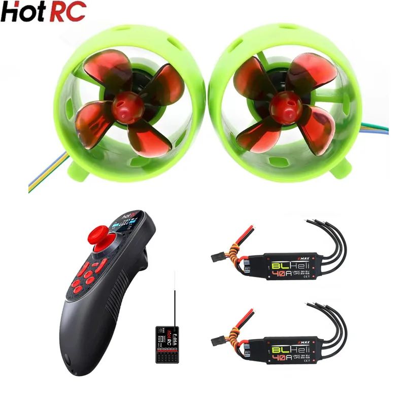 Underwater Jet Boat 2KG 4-Blade CW CCW Thruster Engine / Propeller + Bi-directional Control Brushless 40A ESC with UBEC For Boat
Underwater Jet Boat 2KG 4-Blade CW CCW Thruster Engine / Propeller + Bi-directional Control Brushless 40A ESC with UBEC For Boat