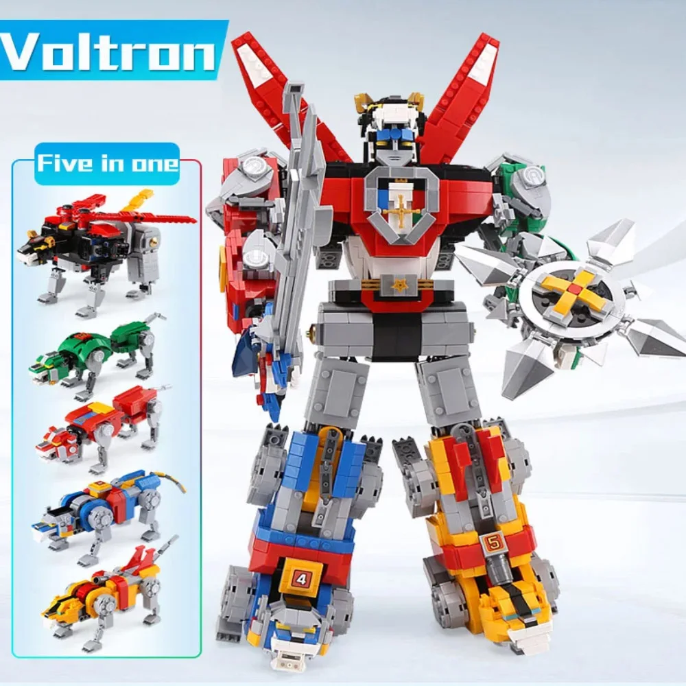IN STOCK 2321pcs Creative Voltron 21311 Model Toys 5 in 1 Bricks Defender Universe Building Block Christmas Birthday Gift
IN STOCK 2321pcs Creative Voltron 21311 Model Toys 5 in 1 Bricks Defender Universe Building Block Christmas Birthday Gift