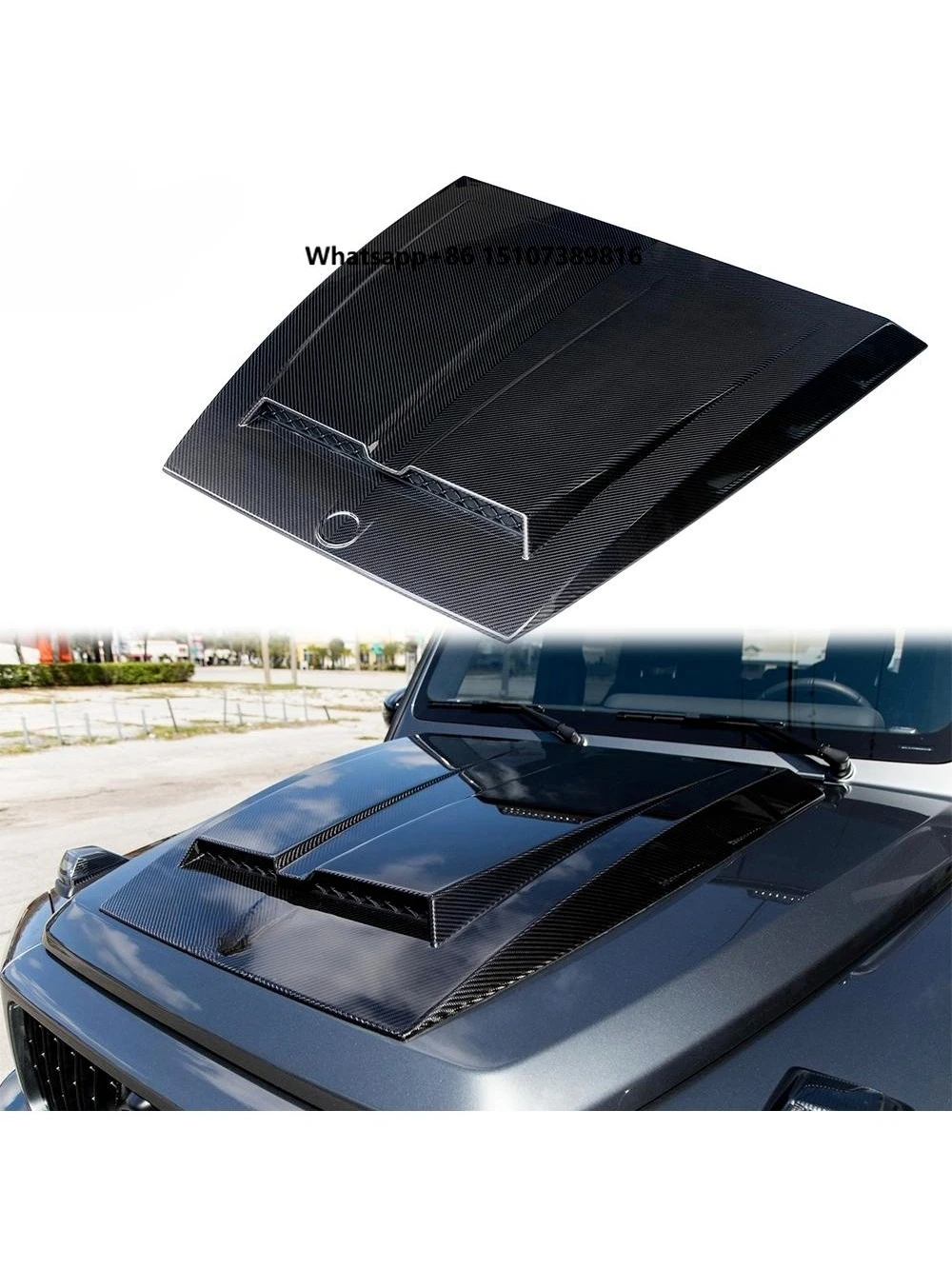 Top Material Car Hood for G Class W464 Dry Carbon Fiber Bonnet Hood Bra-bus Style Car Engine Cover
Top Material Car Hood for G Class W464 Dry Carbon Fiber Bonnet Hood Bra-bus Style Car Engine Cover