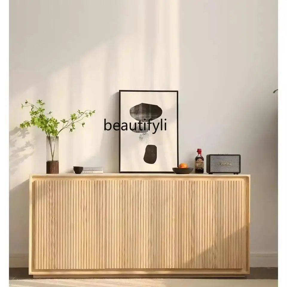 Small apartment living room dining side, Japanese-style wabi-sabi wind ash wood locker, bedroom modern simple storage
Small apartment living room dining side, Japanese-style wabi-sabi wind ash wood locker, bedroom modern simple storage