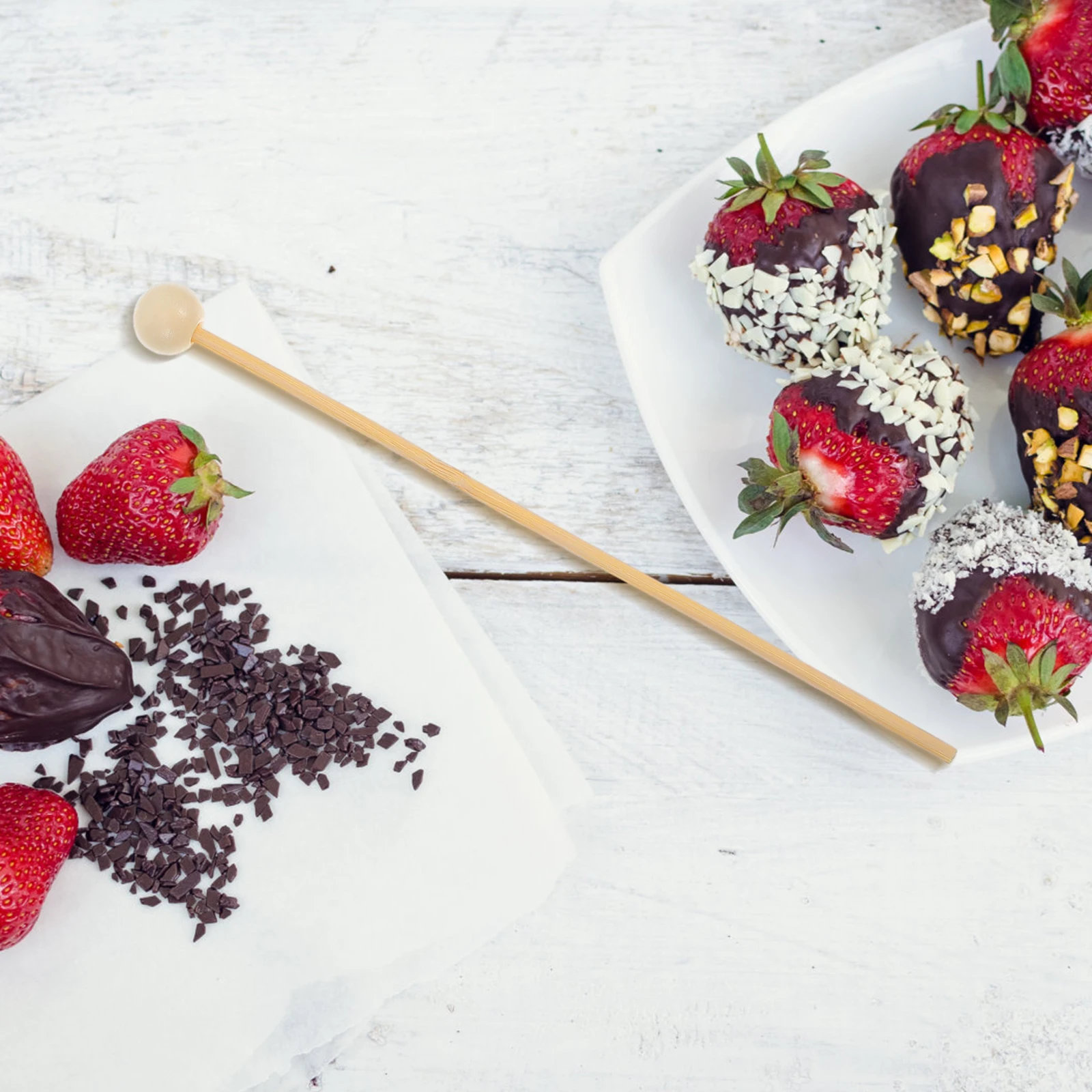 200pcs Lollipop Sticks Wooden Cake Pop Stirring Sticks for Dessert Chocolate Decorations White Color 6 Inch Length
200pcs Lollipop Sticks Wooden Cake Pop Stirring Sticks for Dessert Chocolate Decorations White Color 6 Inch Length