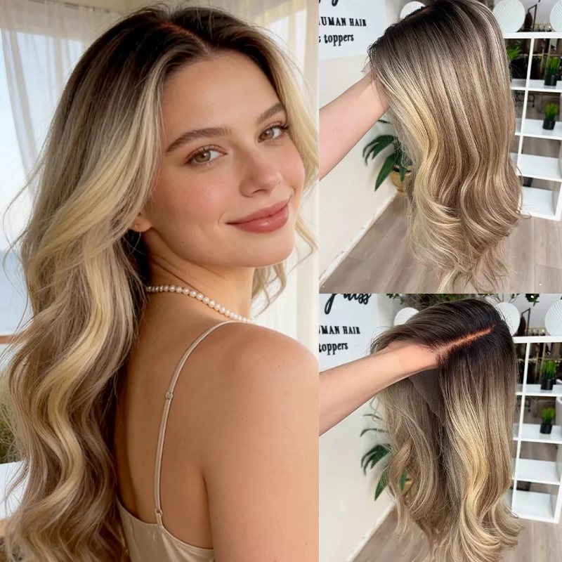 Коричневый парик с золотистыми светлыми мелиями, натуральный женский парик из синтетического волокна Futura, свободные волны, брюнетка с блондом, термостойкий
Коричневый парик с золотистыми светлыми мелиями, натуральный женский парик из синтетического волокна Futura, свободные волны, брюнетка с блондом, термостойкий