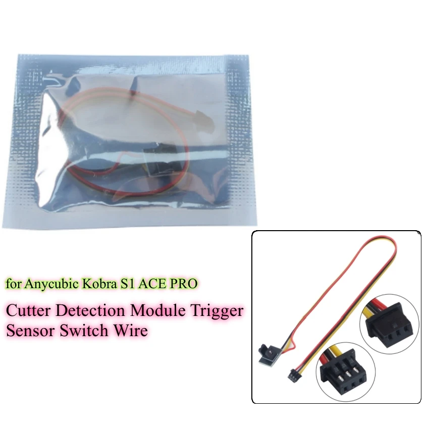 1/2PCS Cutter Detection Module Trigger Sensor Switch Wire Cable for Anycubic Kobra S1 ACE PRO 3D Printer Accessories
1/2PCS Cutter Detection Module Trigger Sensor Switch Wire Cable for Anycubic Kobra S1 ACE PRO 3D Printer Accessories