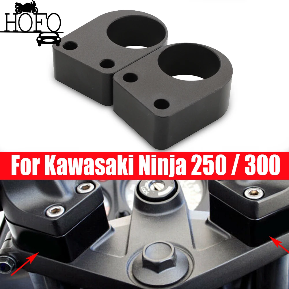 For Kawasaki Ninja 250/300 EX250 2008-2019 Motorcycle Accessories Handlebar Riser Move Height Up
For Kawasaki Ninja 250/300 EX250 2008-2019 Motorcycle Accessories Handlebar Riser Move Height Up