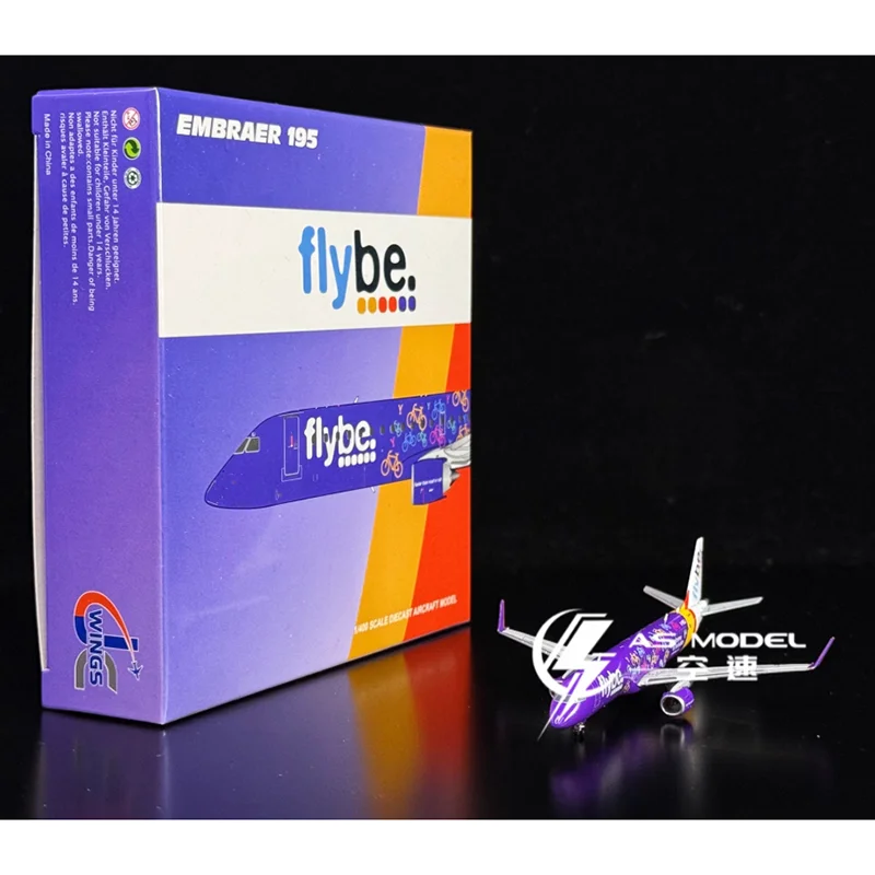 Diecast 1/400 Scale W400-0002 Flaibe Air ERJ-190 G-FBEJ Aircraft Model Alloy Collection Display Decorative Gift
Diecast 1/400 Scale W400-0002 Flaibe Air ERJ-190 G-FBEJ Aircraft Model Alloy Collection Display Decorative Gift