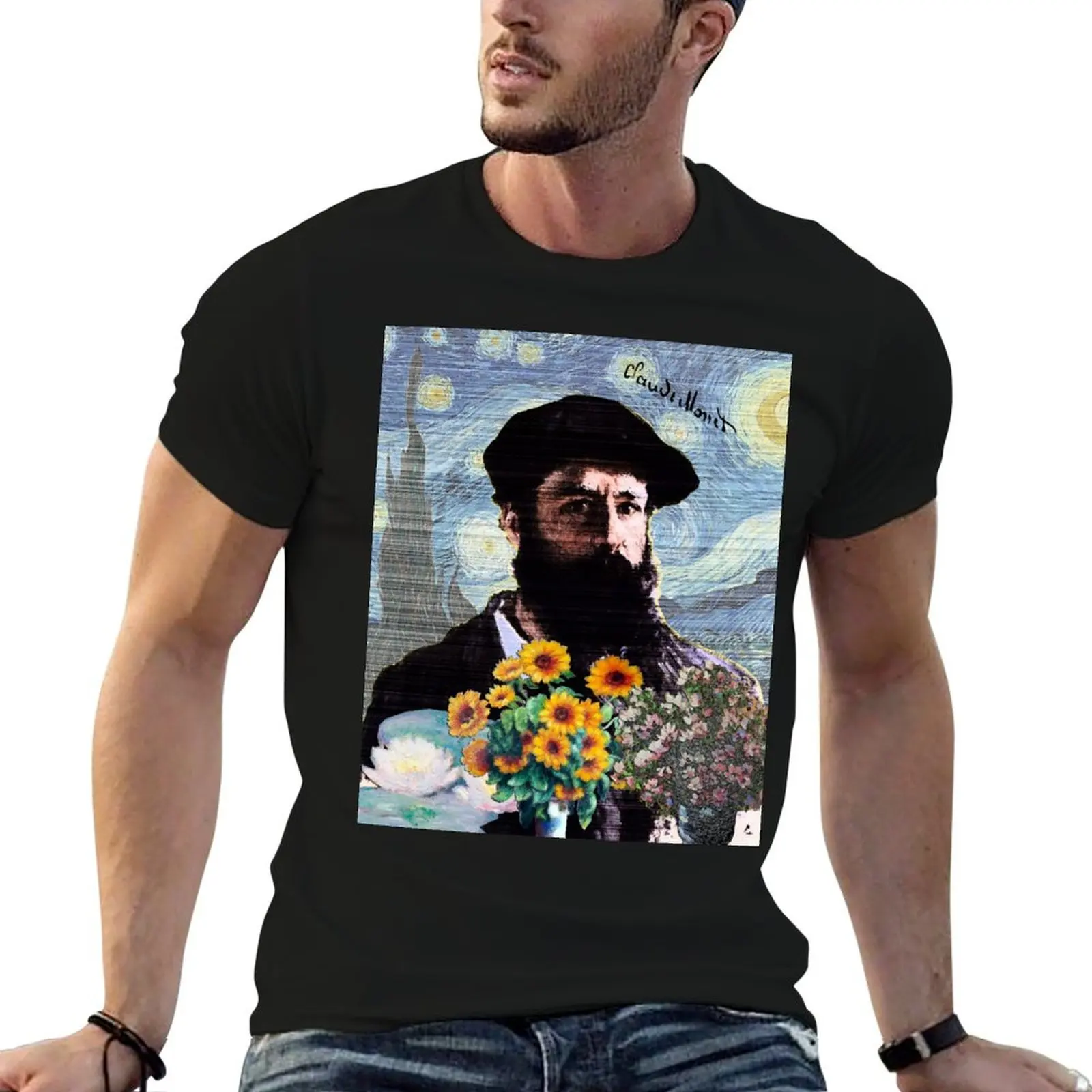 Claude Monet Mashed T-Shirt oversized croswit shirt man aesthetic clothes blacks anime shirts men
Claude Monet Mashed T-Shirt oversized croswit shirt man aesthetic clothes blacks anime shirts men