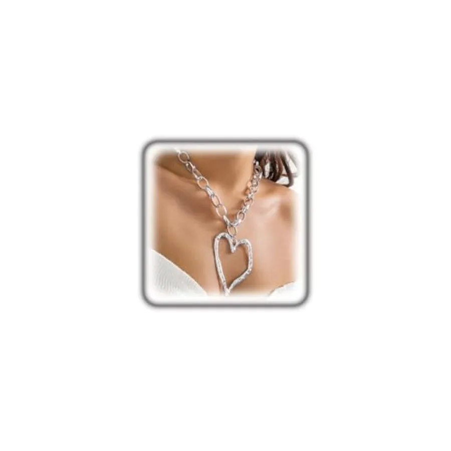 Chunky Gold Heart Necklace for Women, Y2K Big Heart Statement Necklace Long Puffy Hearts Chain Charm Necklaces Trendy Jewerly
Chunky Gold Heart Necklace for Women, Y2K Big Heart Statement Necklace Long Puffy Hearts Chain Charm Necklaces Trendy Jewerly