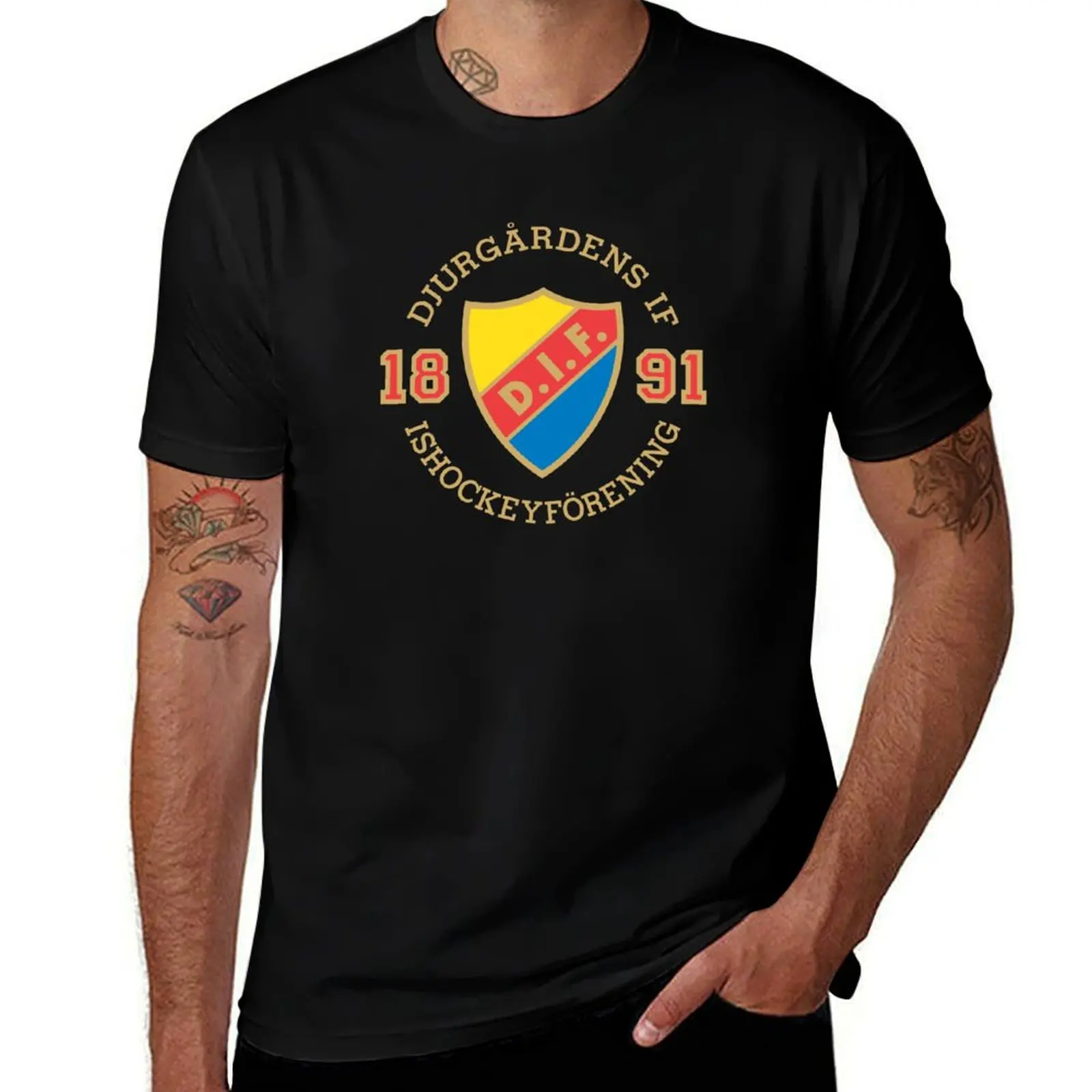 Djurgardens IF Hockey T-Shirt All Weather Casual Short Sleeve
Djurgardens IF Hockey T-Shirt All Weather Casual Short Sleeve