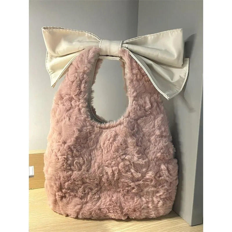 JIAERDI Fairycore Pink Y2k Hand Bag Women Harajuku Aesthetic Bow Plush Chic Shoulder Bags Female Hot Girls Handbag Messenger Bag
JIAERDI Fairycore Pink Y2k Hand Bag Women Harajuku Aesthetic Bow Plush Chic Shoulder Bags Female Hot Girls Handbag Messenger Bag