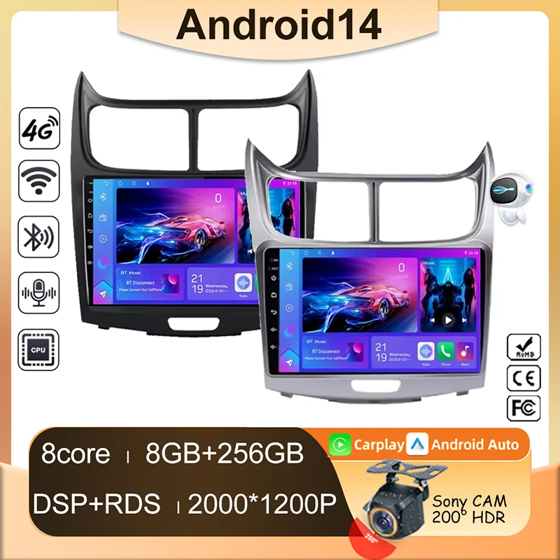 Car Radio 9inch For Chevrolet Sail 2010 - 2014 Carplay Android Auto GPS Navigation Video Multimedia Player Head Unit 2din DVD
Car Radio 9inch For Chevrolet Sail 2010 - 2014 Carplay Android Auto GPS Navigation Video Multimedia Player Head Unit 2din DVD
